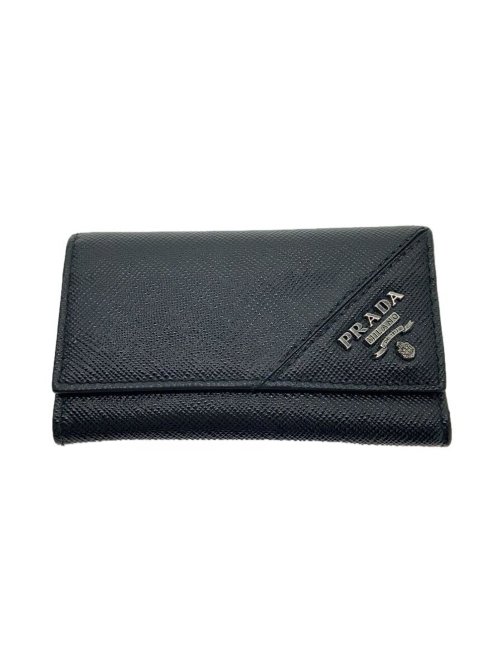 Prada Key Case Wallet Black